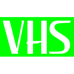 256x256 Free Lime Vhs Icon