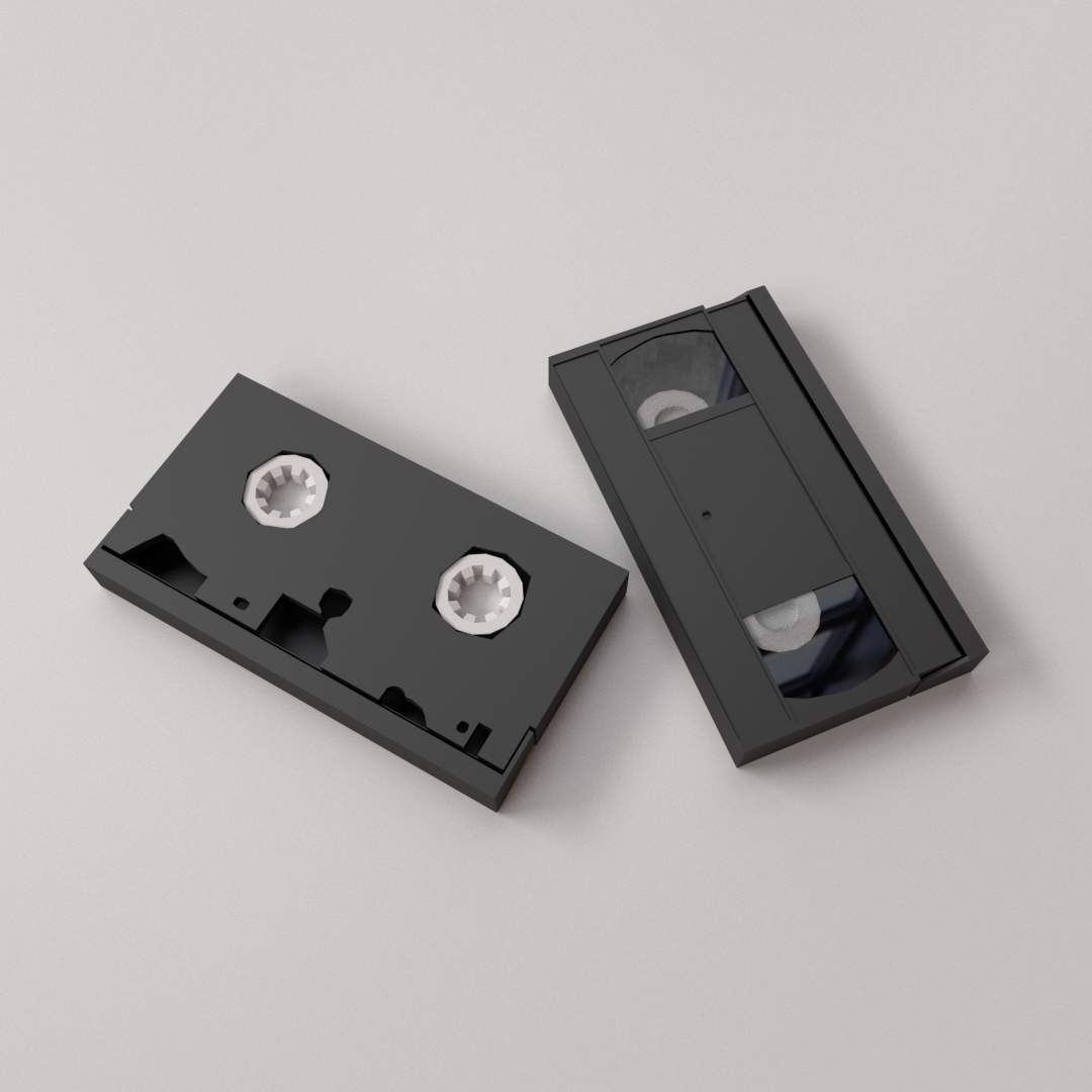 1080x1080 Vhs Tape Model