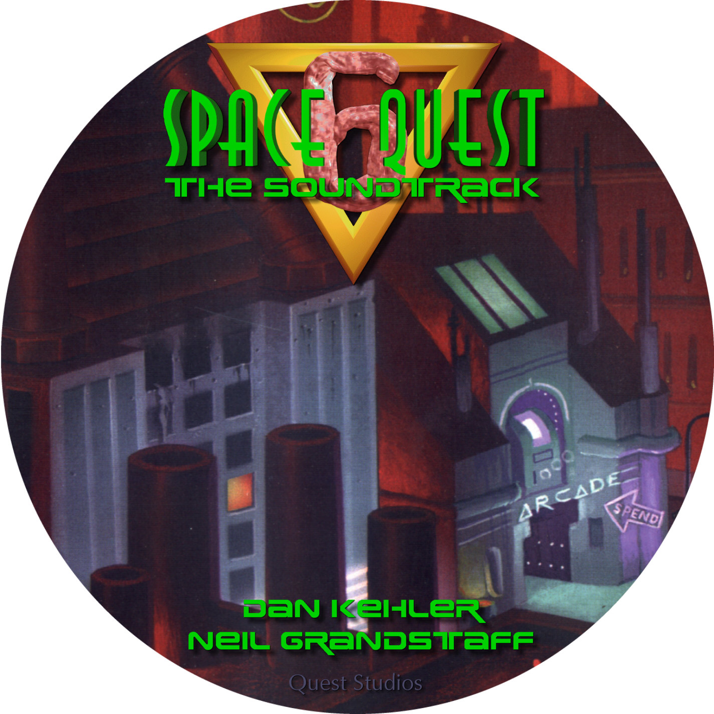 1425x1424 Space Quest Vi Roger Wilco In The Spinal Frontier The Midi