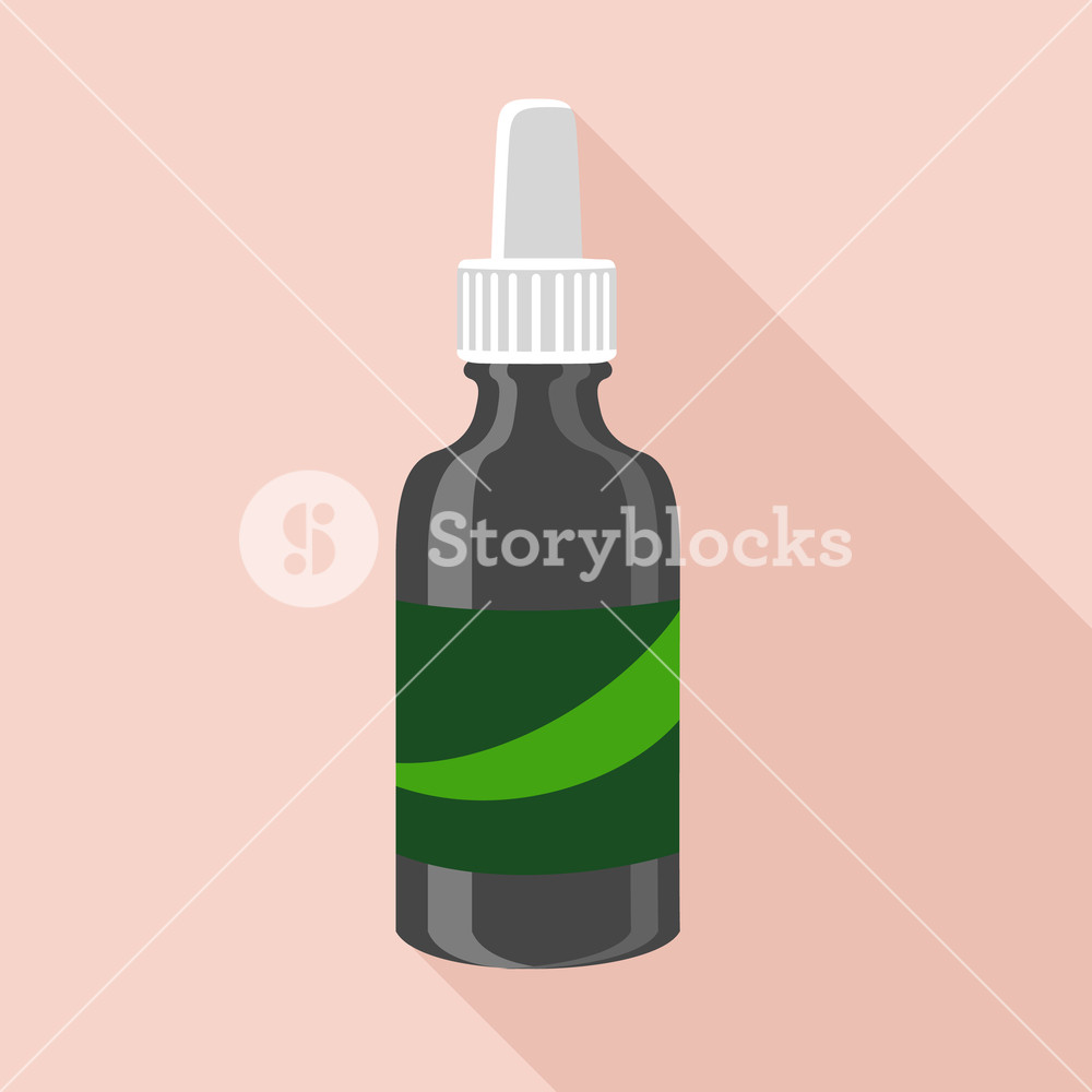 1000x1000 Vial Medical Icon Flat Illustration Of Vial Medical Vector Icon