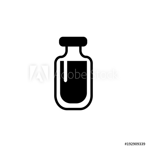 500x500 Vial Icon Element Of Medicine Icon Premium Quality Graphic