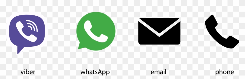 840x272 Viber Whatsapp Phone Email