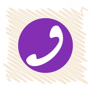 300x300 Viber Flat Icon Element Template For Design Vector Newwaysys