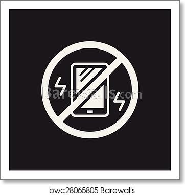 362x382 Turn Into Vibration Icon, Art Print Barewalls Posters Prints