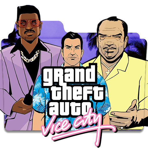 512x512 Gta Vice City Icon Folder