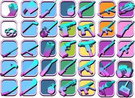 460x333 Vice City Gun Icons, Don't Know If They Count But Ever Since I Was
