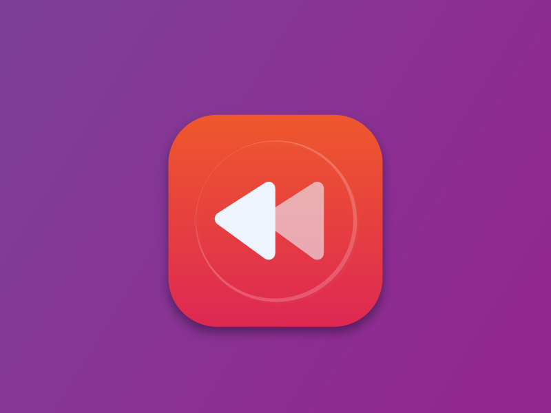 800x600 Reverse Video App Icon