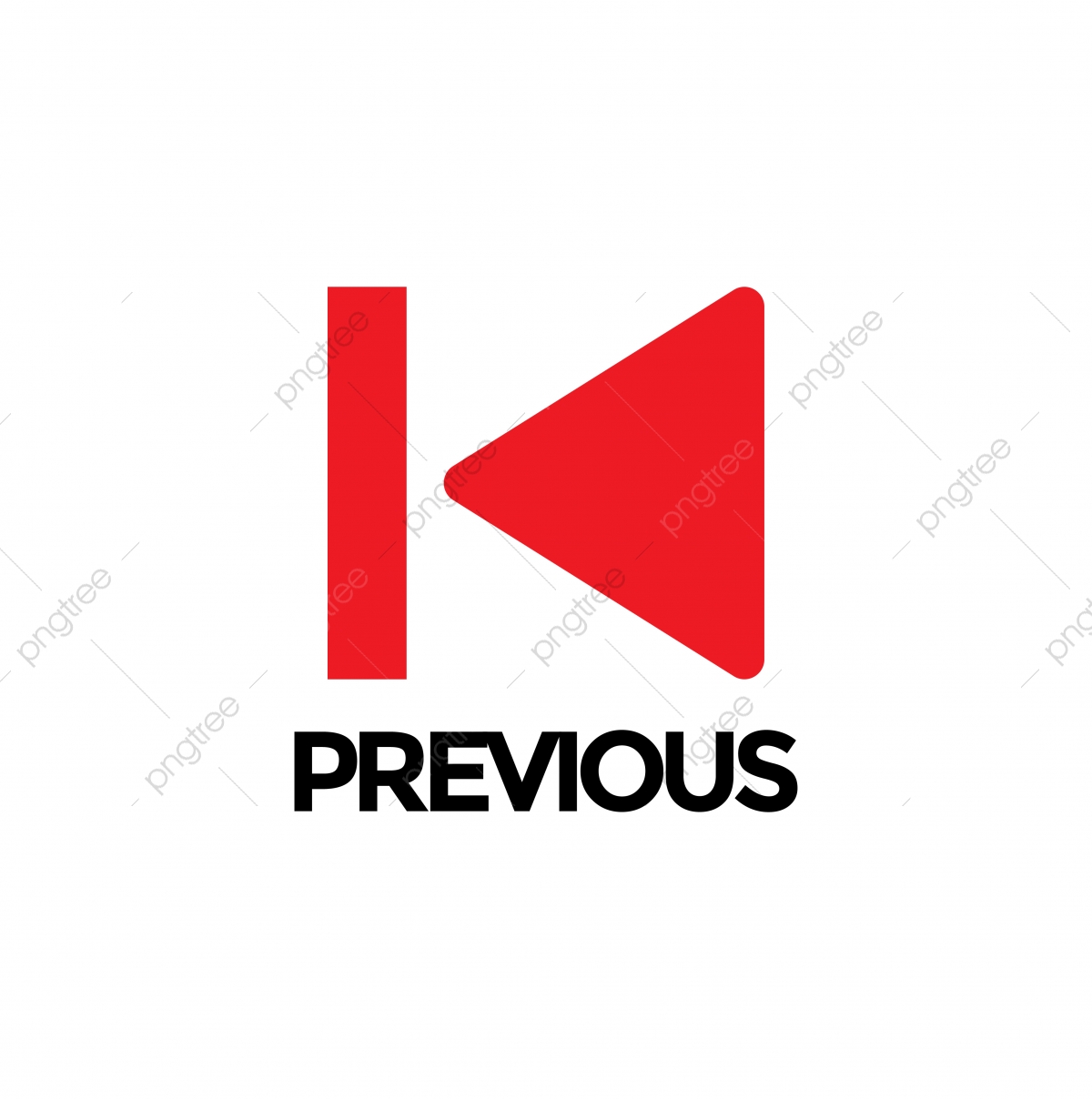 1200x1208 Previous Video Graphic Icon Design Template, App, Arrow