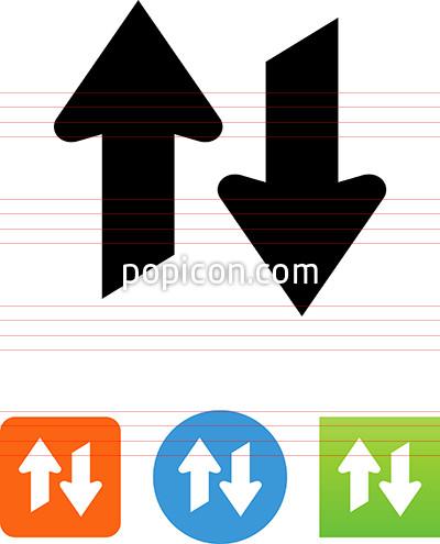 400x495 Transfer Arrow Icon
