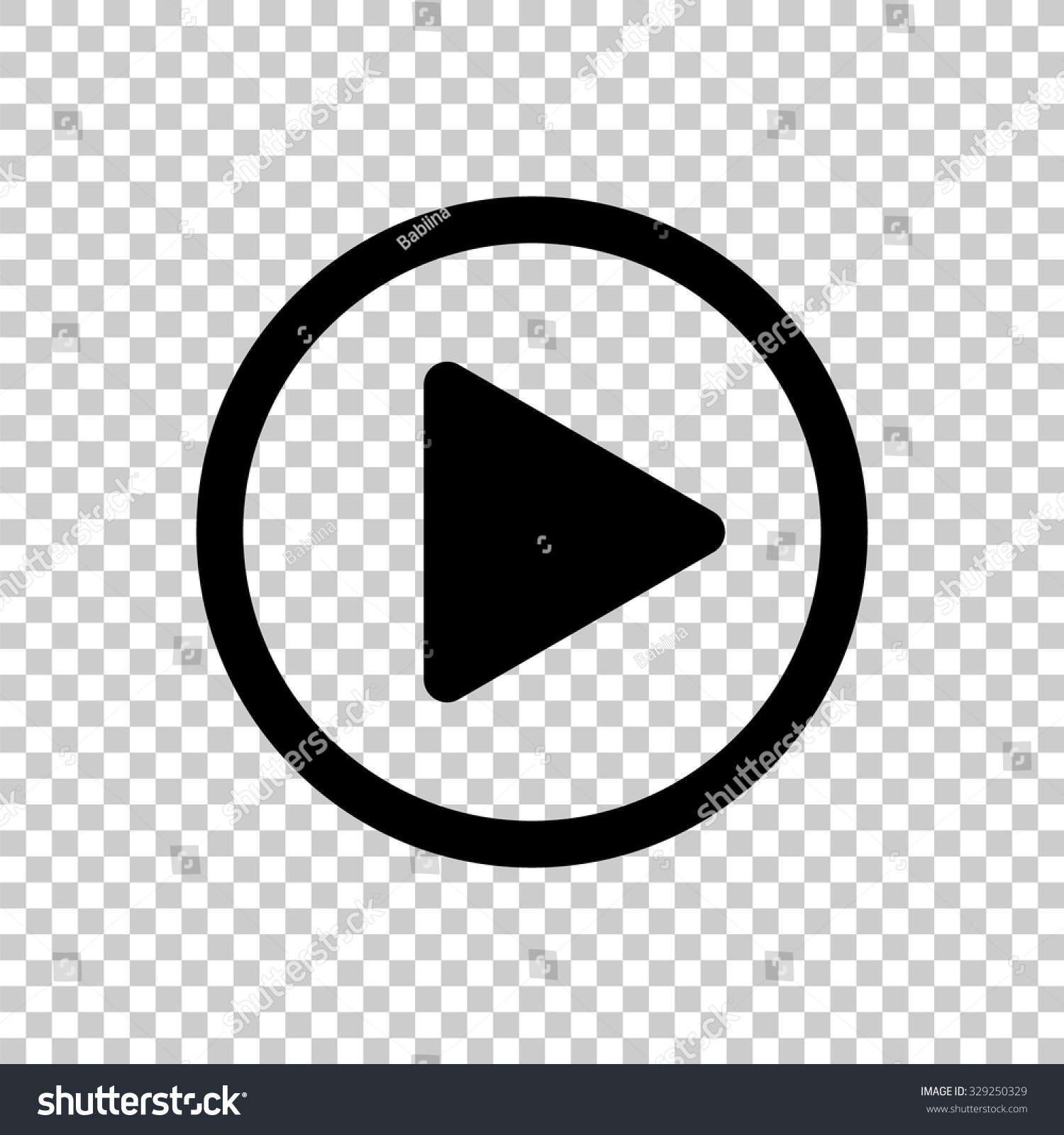 1500x1600 Video Play Button Icon