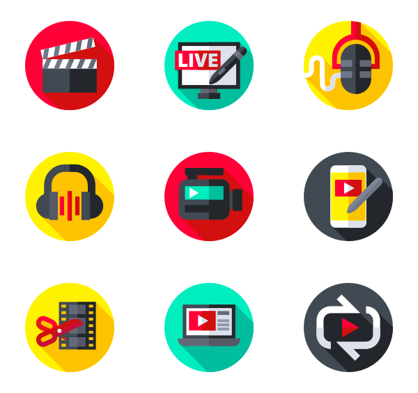 Audio Visual Icon at Vectorified.com | Collection of Audio Visual Icon ...