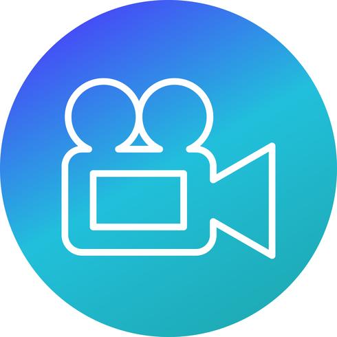 490x490 Vector Video Camera Icon