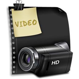 256x256 Video Clip Icon
