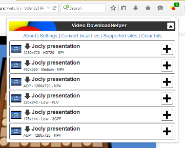361x289 Video Downloadhelper Get This Extension For Firefox