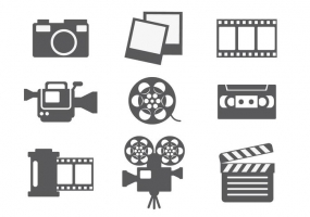 285x200 Video Editing Icons Free Vector Graphic Art Free Download
