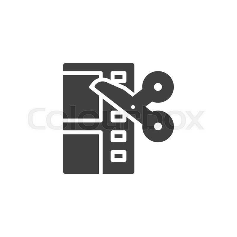 800x800 Video Editing Vector Icon Filled Flat Stock Vector Colourbox