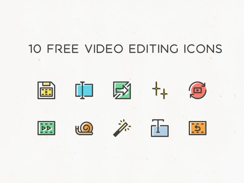 Video Editing Icons 800x600 Video Editing Icons