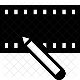 Video Editing Icon Of Glyph Style 256x256 Video Editing Icon Of Glyph Style