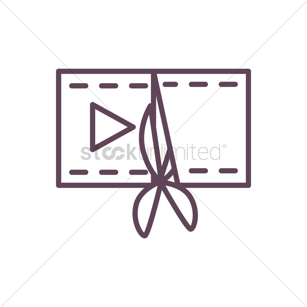 Video Editing Icon Vector Image 1300x1300 Video Editing Icon Vector Image