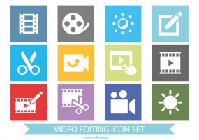 Video Editing Icons Free Vector Graphic Art Free Download 285x200 Video Editing Icons Free Vector Graphic Art Free Download