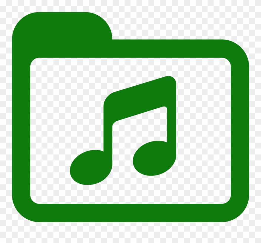 Music Video Folder Icon Download 880x818 Music Video Folder Icon Download