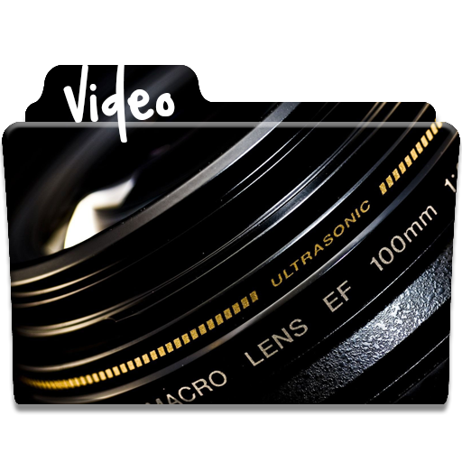 Video Folder Icon 512x512 Video Folder Icon