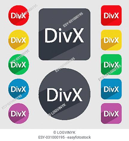 431x470 Divx Video Format Sign Icon Stock Photos And Images Age Fotostock