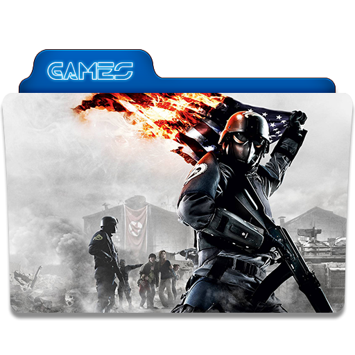 Games Folder Icon 512x512 Games Folder Icon