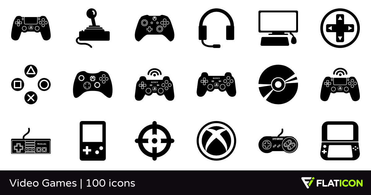 Video Games Free Icons 1200x630 Video Games Free Icons