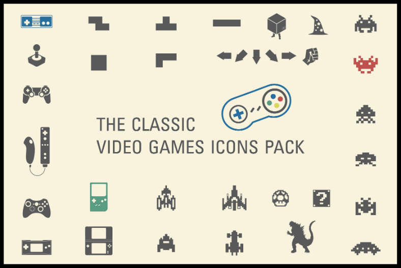 Flat Video Gaming Icon Designs Design Trends 788x527 Flat Video Gaming Icon Designs Design Trends