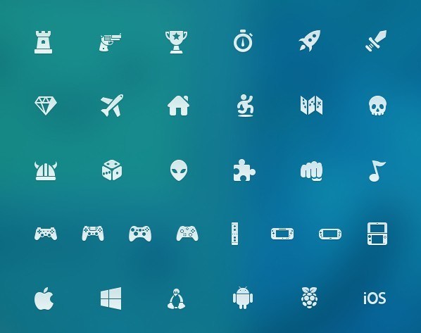 Free Video Game Icons Pack 598x473 Free Video Game Icons Pack