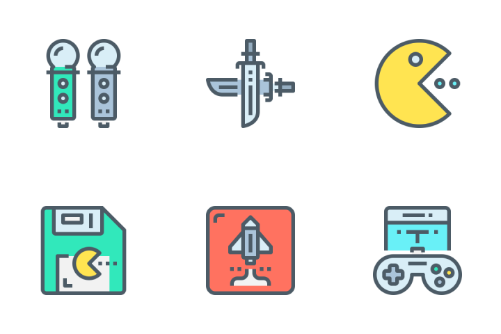 Mobile Game Icons 720x480 Mobile Game Icons