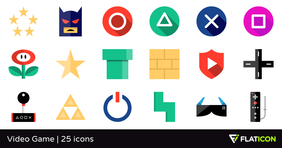 Video Game Free Icons 1200x630 Video Game Free Icons