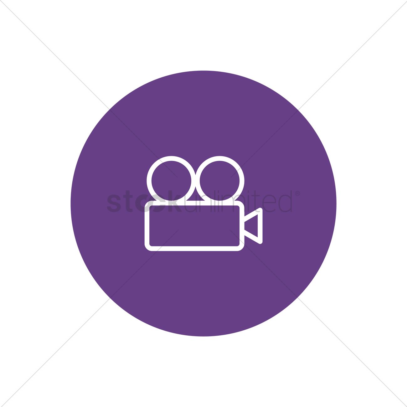 1300x1300 Video Icon Vector Image