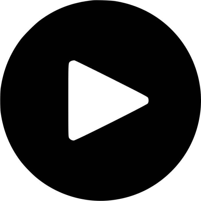 700x701 Play Video Icon Png Vector, Clipart