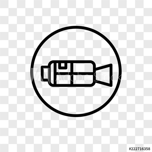 500x500 Video Camera Icons Isolated On Transparent Background Modern
