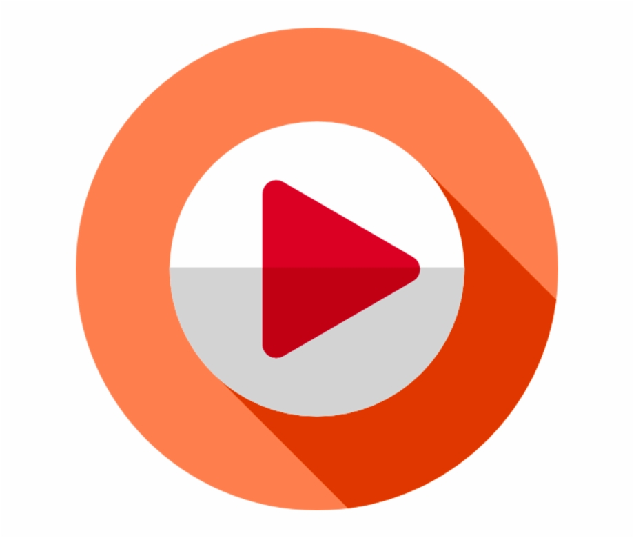 920x780 Play Button Coral Icon