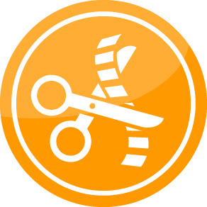 292x292 Orange Video Icon Png