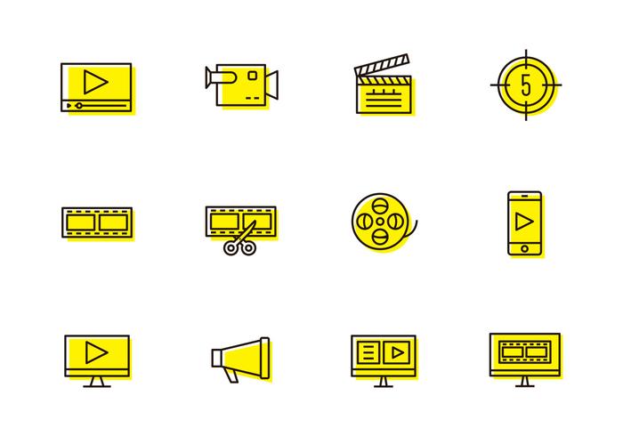 700x490 Video Production Icons