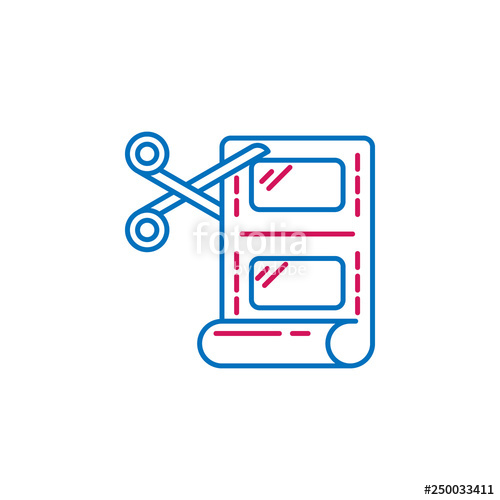 500x500 Video Production, Edit Video Icon Element Of Color Video