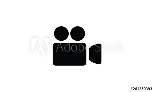 500x300 Video Camera Symbol Recording Icon