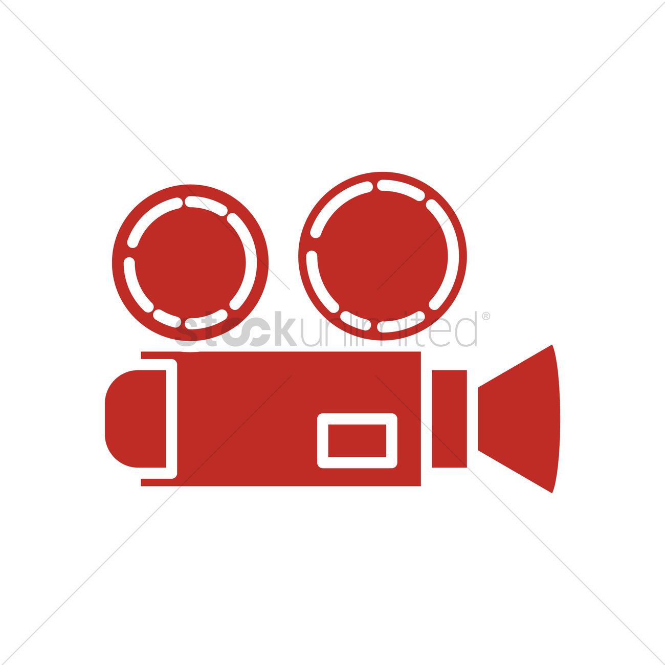 1300x1300 Video Record Icon Vector Image