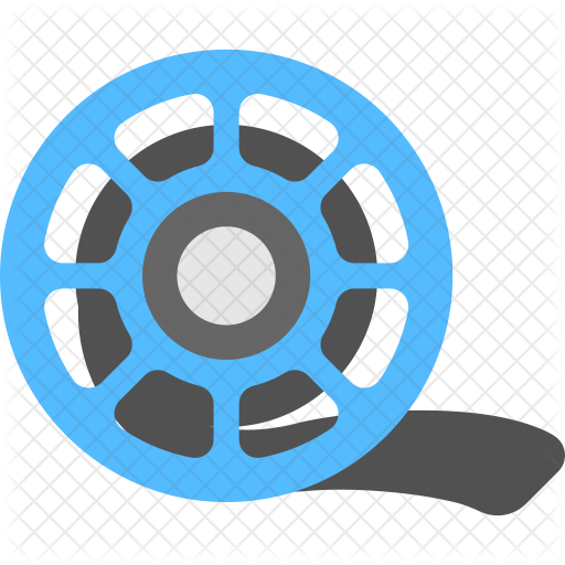 512x512 Movie Reel Icon