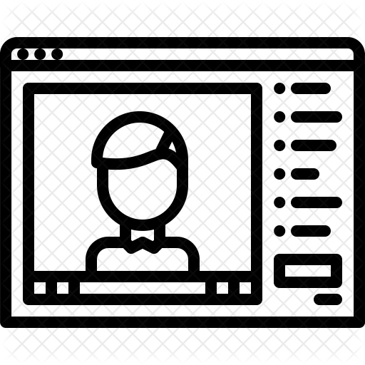 Video Stream Icon Of Line Style 512x512 Video Stream Icon Of Line Style