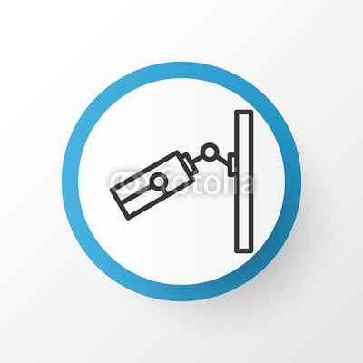 400x400 Security Camera Icon Symbol Premium Quality Isolated Video