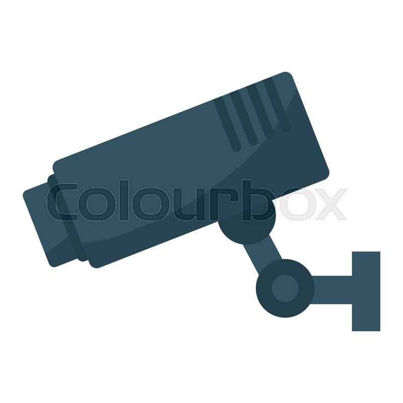 800x800 Surveillance Camera Icon Image Vector Stock Vector Colourbox