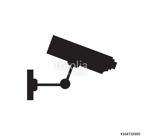 500x481 Video Surveillance, Cctv Camera Icon Security Camera Vector