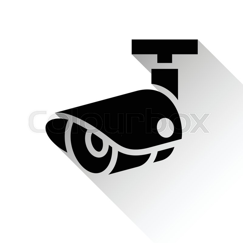 Video Surveillance Icon Stock Vector Colourbox 800x800 Video Surveillance Icon Stock Vector Colourbox