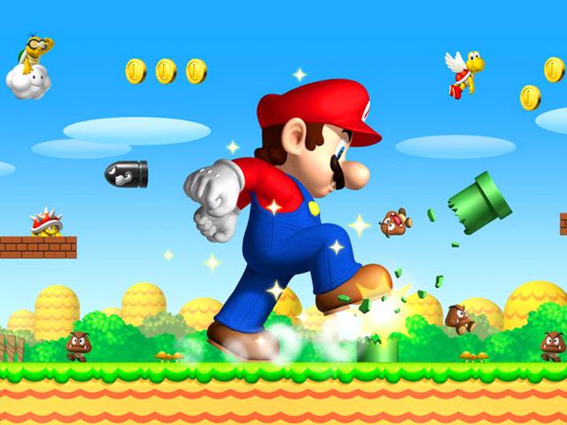640x480 Videogame Icon 'super Mario' Turns Tomorrow