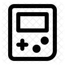 256x256 Videogame Icon Of Line Style